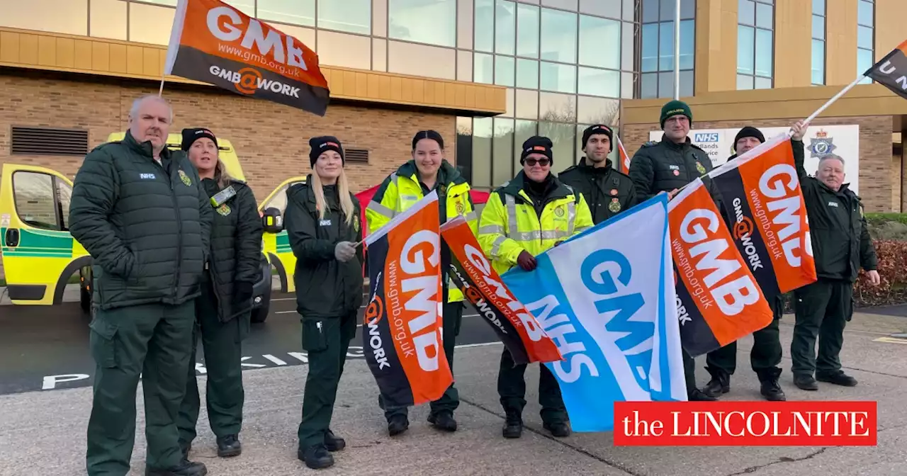 Striking Lincolnshire ambulance workers call on government to act on NHS crisis