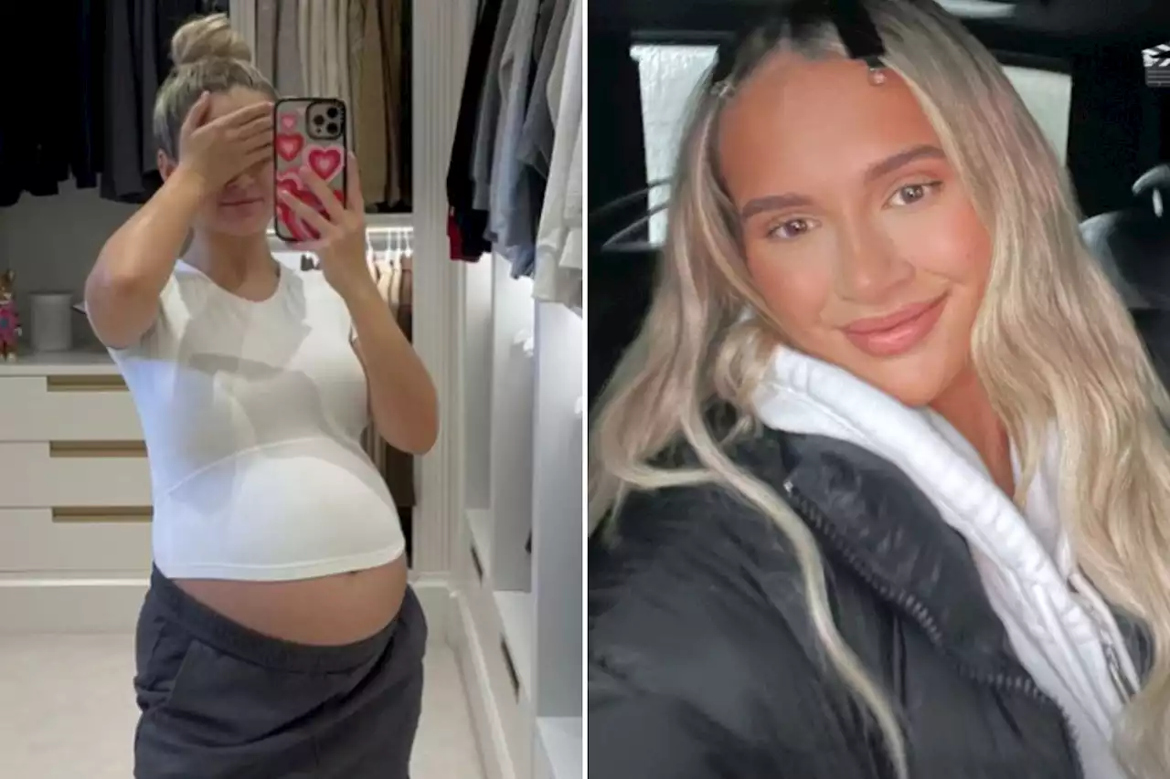 Molly-Mae Hague reveals final makeover before her baby girl is born and shows off huge baby bump