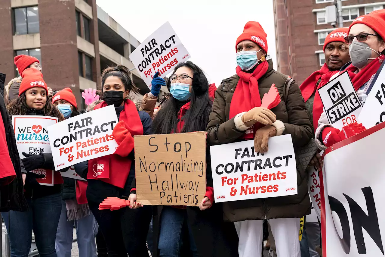 How COVID-19 Surges Have Driven New York Nurses to Strike