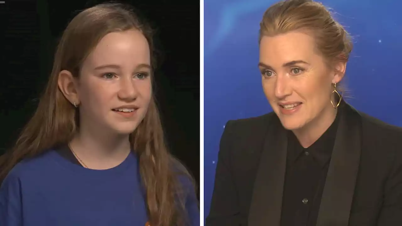 Kate Winslet Sweetly Stops Interview to Comfort Young Reporter During First Interview