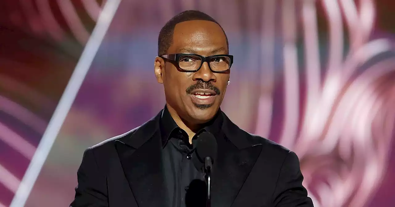 Eddie Murphy references Will Smith Oscars slap while accepting Golden Globe