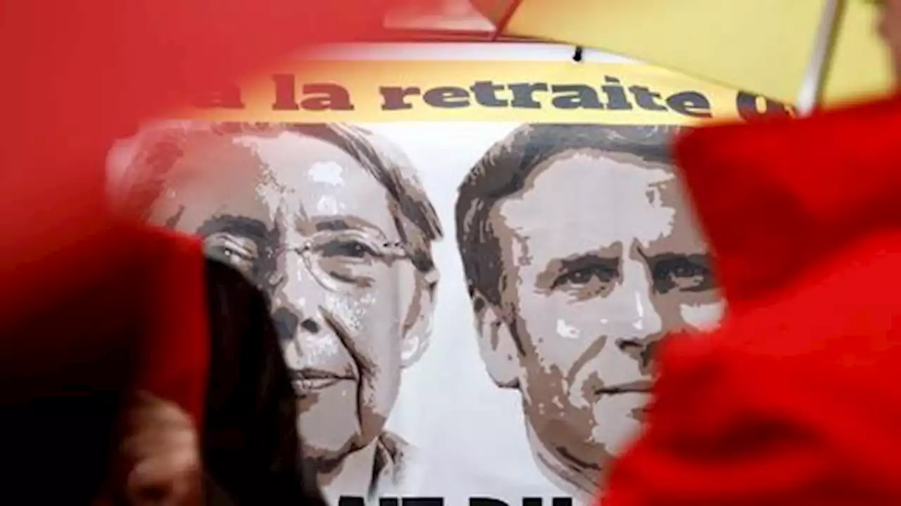 French unions call strike against Macron's pension reform