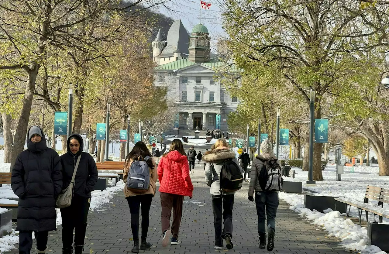 Students at McGill University in Montreal Protest Anti-Trans Speaker