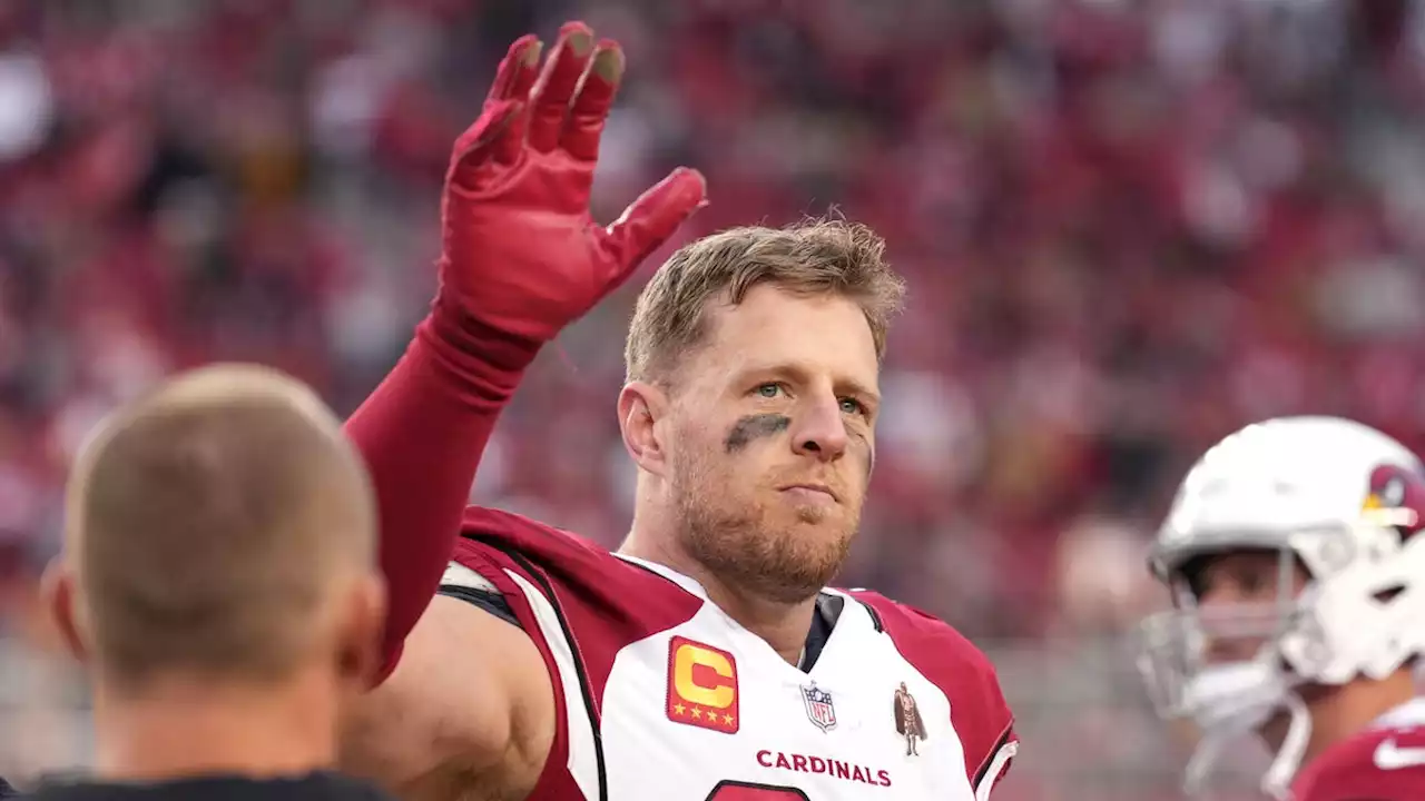 J.J. Watt was moved to tears by emotional Arizona Cardinals retirement tribute video