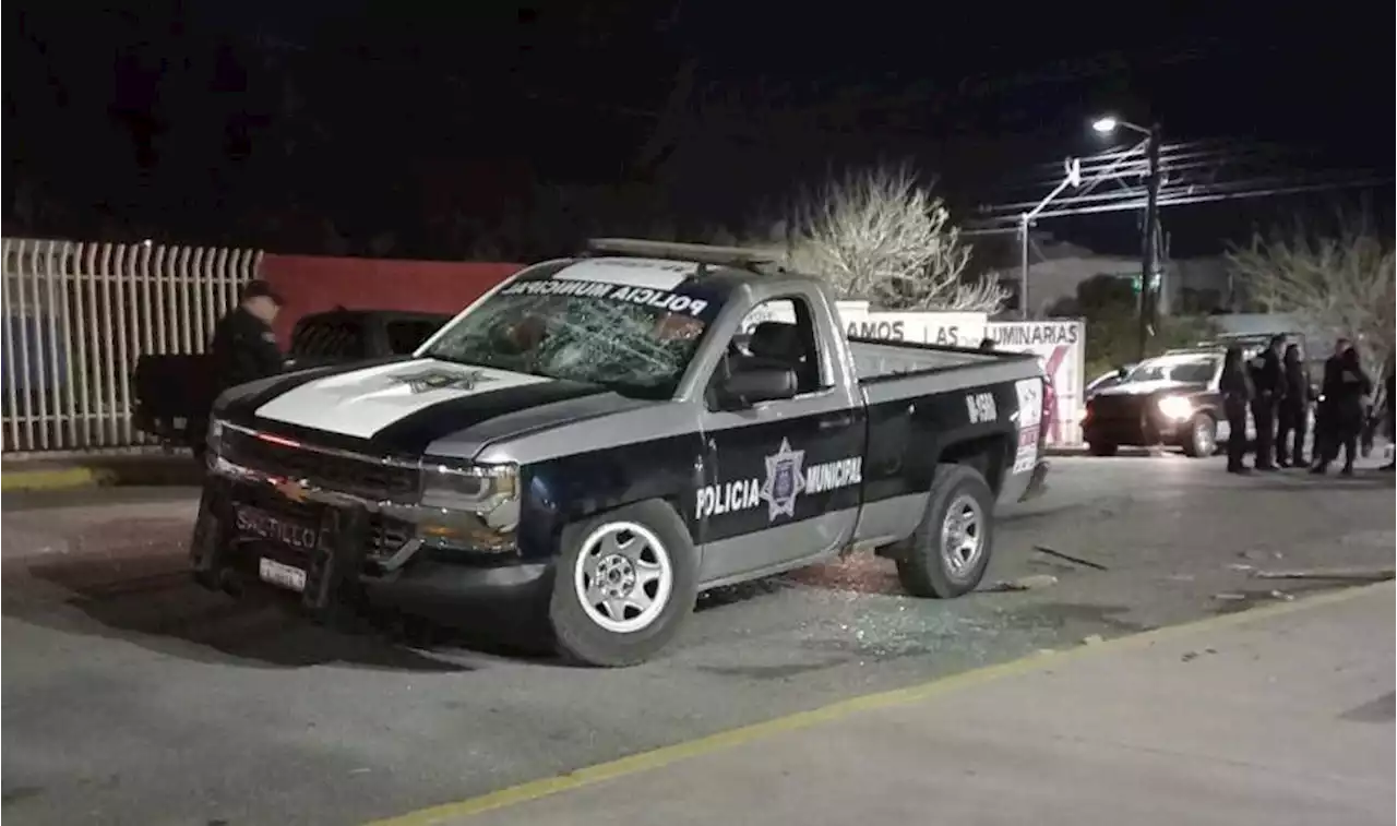 Pandilleros asaltan y riñen en colonia Bellavista de Saltillo; oficiales resultan heridos