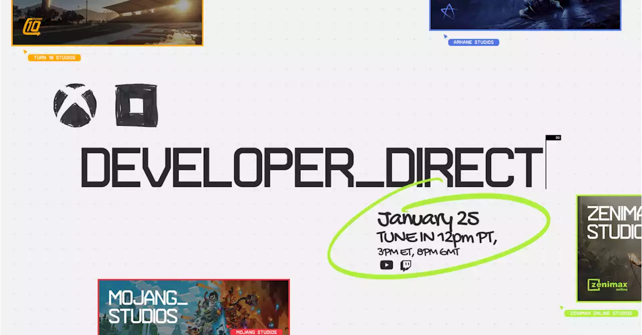 Microsoft announces Xbox Developer_Direct game show for January 25th