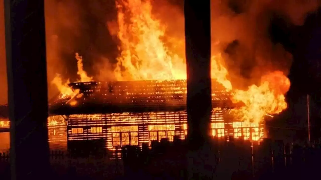 KKB Papua Kembali Bakar Kantor Dukcapil Kabupaten Pegunungan Bintang