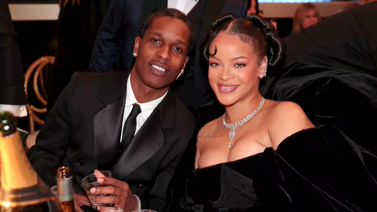 Rihanna and A$AP Rocky Won Best Dressed Couple at the Golden Globes