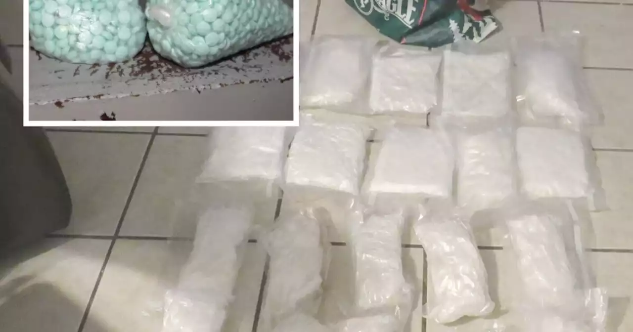 Glendale police seize thousands of fentanyl pills, meth, heroin in Friday drug bust