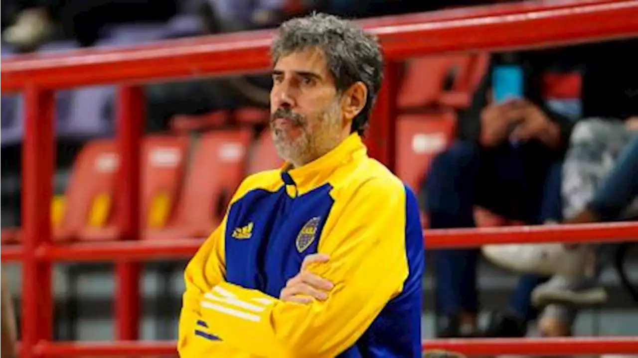 El DT Gonzalo García dejó Boca por los malos resultados en la LNB