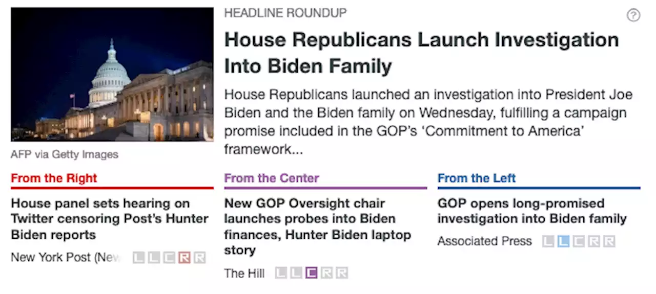 House Republicans Launch Investigation Into Biden Family