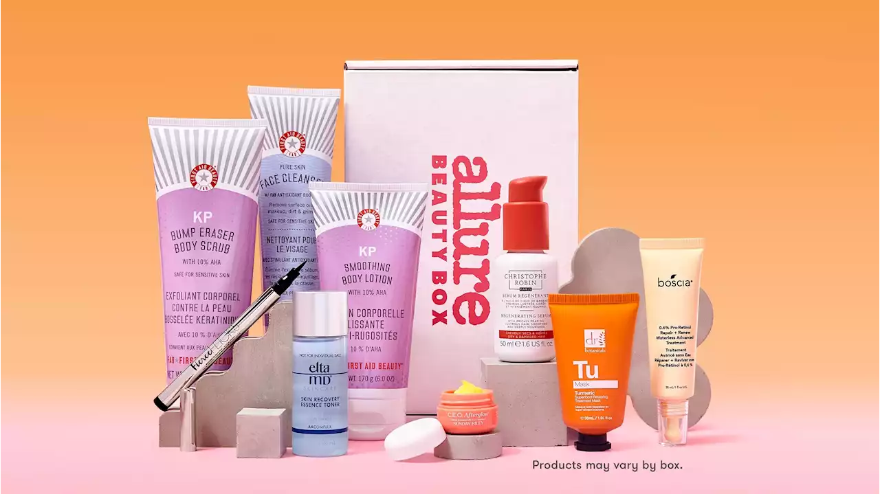 Get $182 of Beauty Products for $15 with the January Allure Beauty Box!