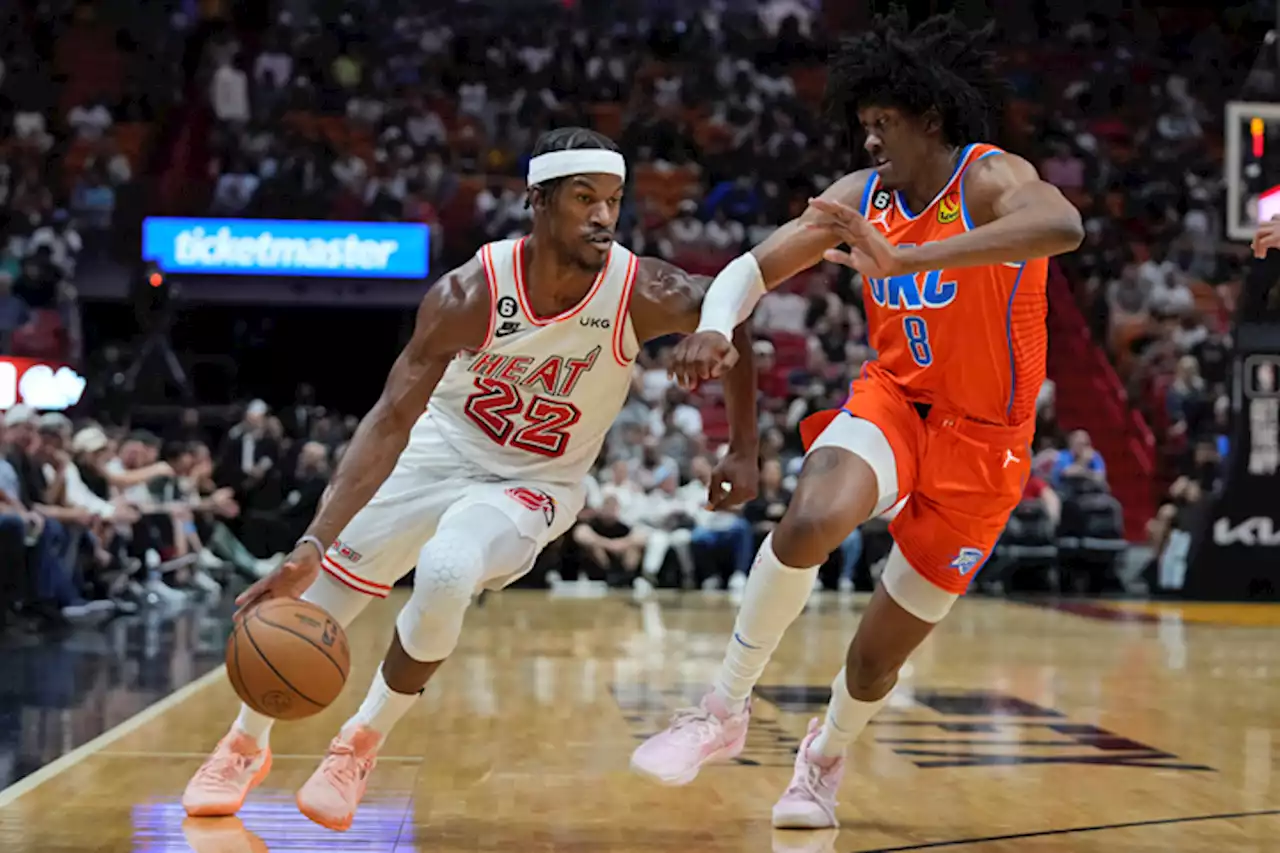 Butler, Heat set NBA free throw record, beat OKC 112-111 | The Associated Press