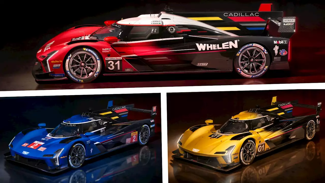 Cadillac Shows Three Liveries For Its New V-LMDh Racecar | Carscoops