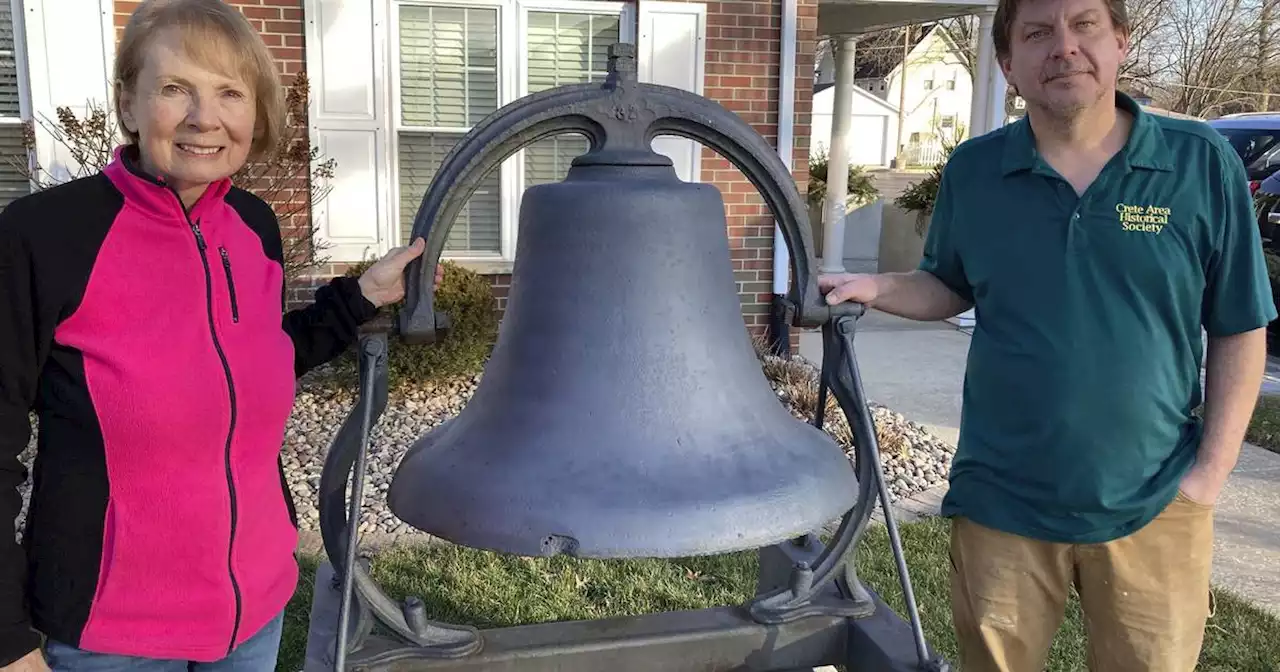 Cast iron bell that welcomed generations of churchgoers in Crete slated for trip back home