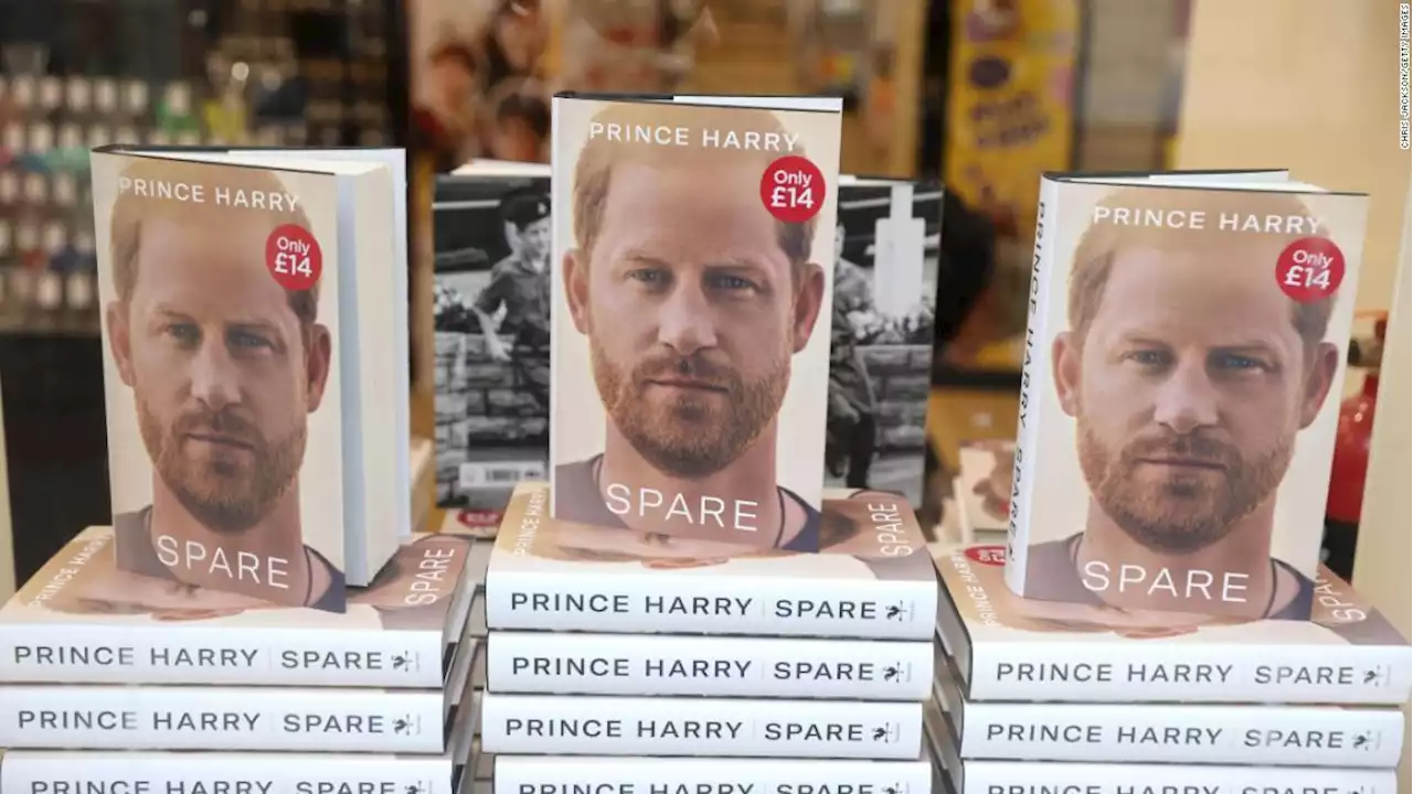 El libro de memorias del príncipe Harry, 'Spare', rompe récord de ventas