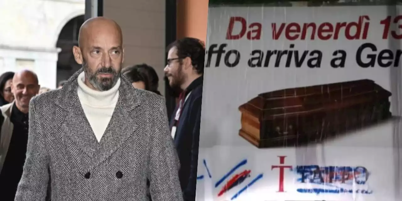 Vialli, vergogna a Genova: oltraggiata la memoria con un atto vandalico