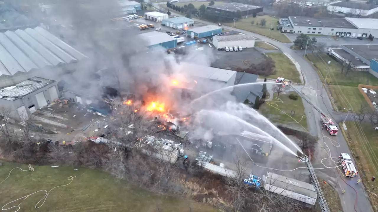 Homes evacuated, one person seriously injured after explosion and fire in St. Catharines