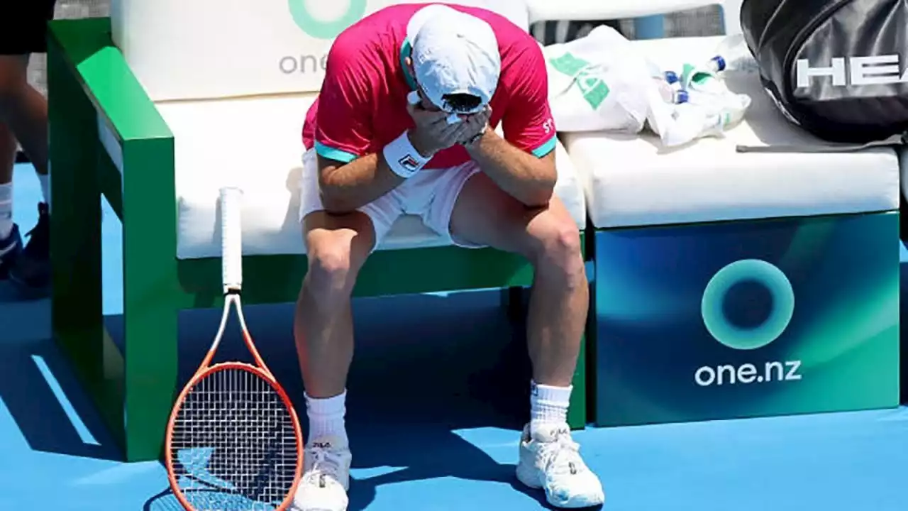 Problemas para el argentino: Diego Schwartzman está en duda para el Australia Open