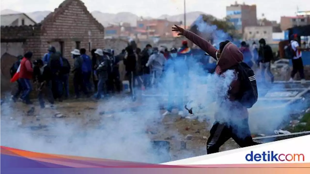 5 Fakta Ngeri Demo Peru: Polisi Dibakar dan Jatuh Puluhan Korban Jiwa