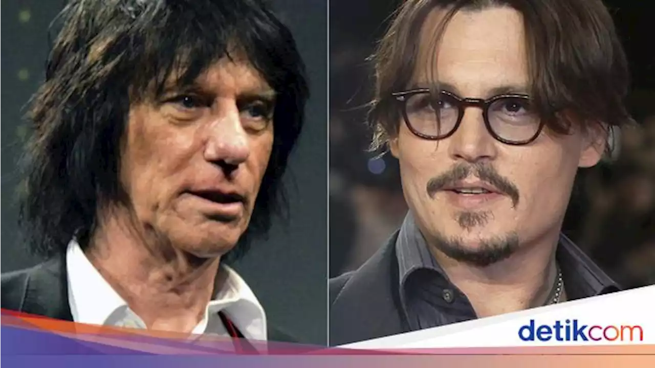 Jeff Beck Meninggal Dunia, Johnny Depp Setia Temani di Momen Terakhir