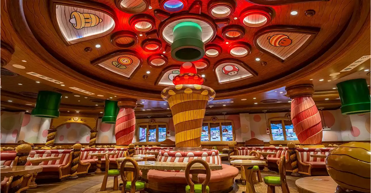 A First Look Inside the Incredible Super Mario Brothers-Themed Restaurant in Los Angeles