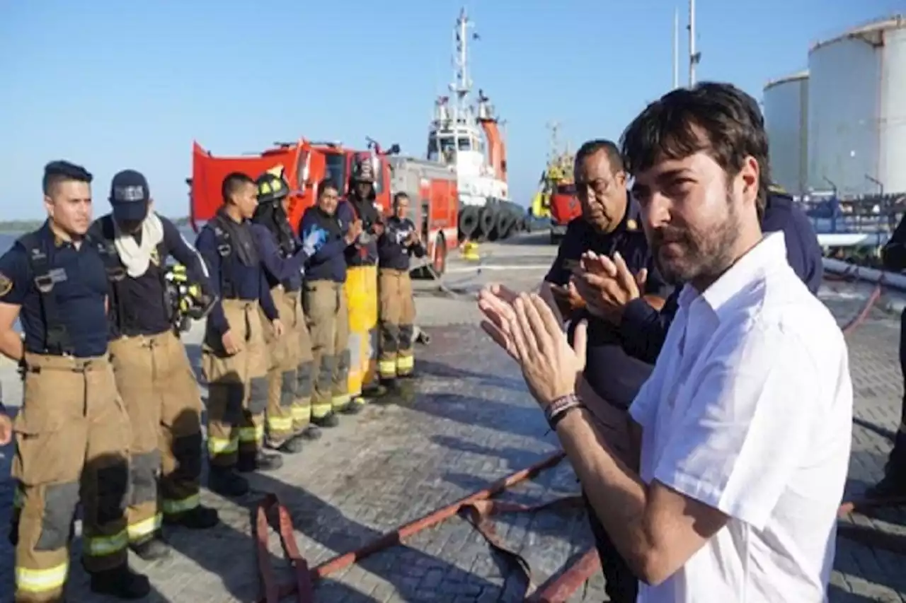 Este jueves, alcalde Pumarejo rinde homenaje a bomberos de Barranquilla