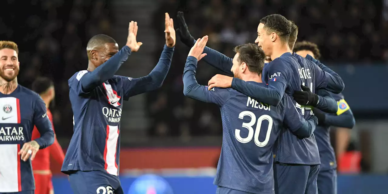 Ligue 1 : le PSG de Messi, champion d'hiver après sa victoire 2-0 contre Angers