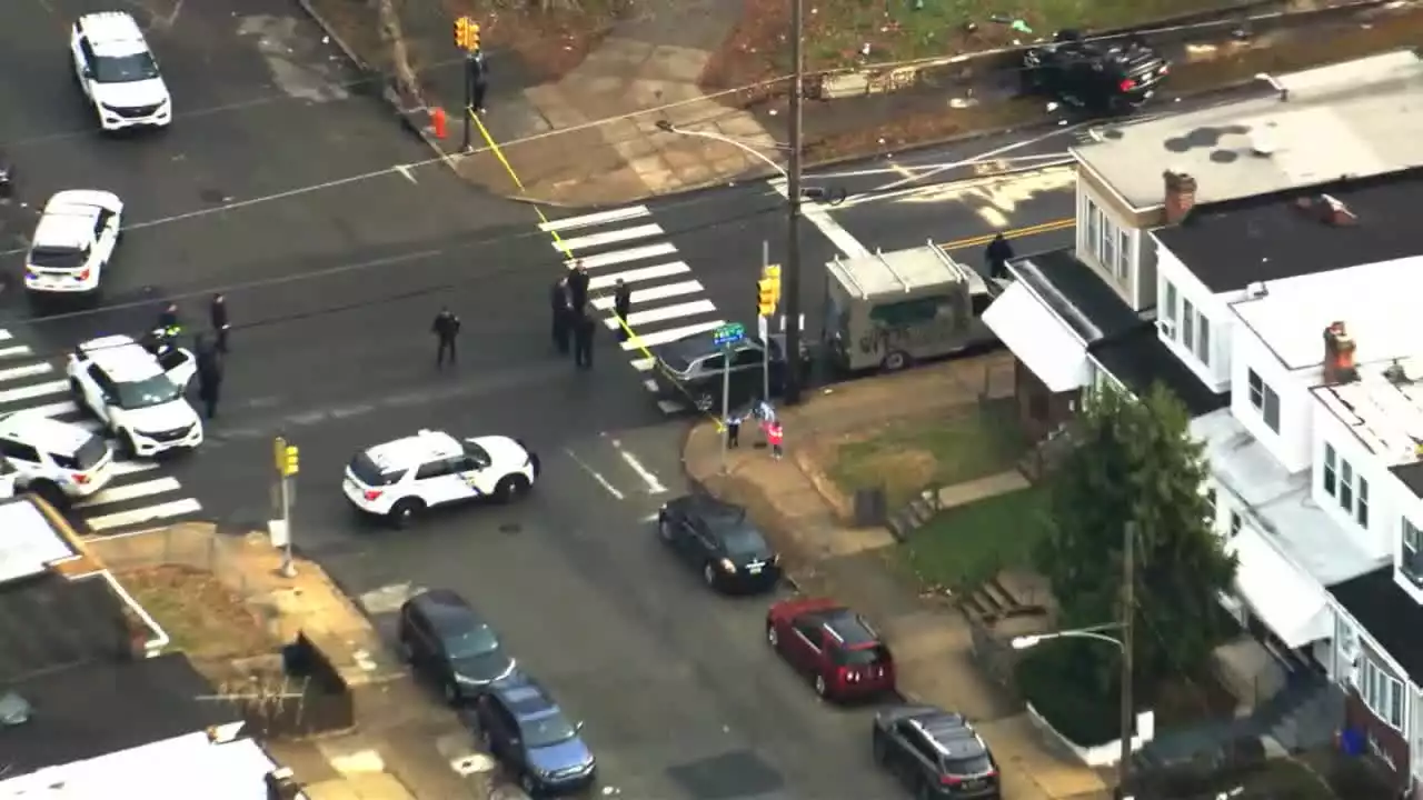 Police: Driver in custody after striking police building in Southwest Philadelphia