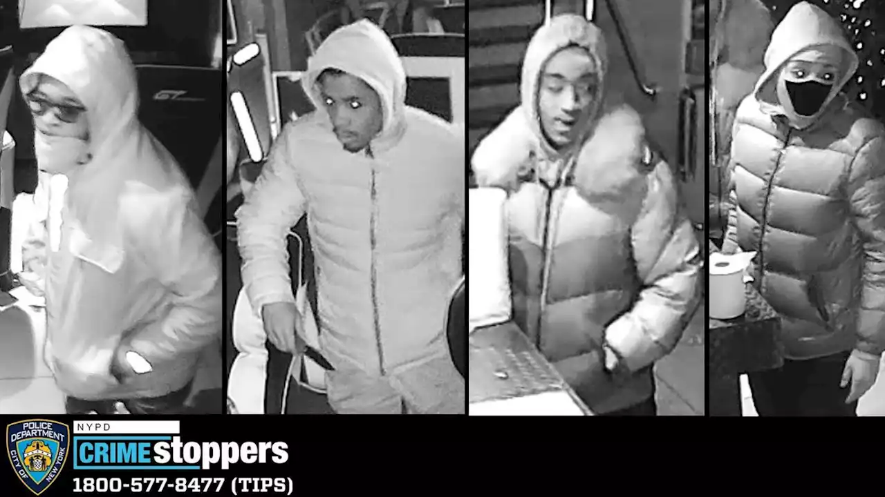 Armed men rob customers at Brooklyn internet café