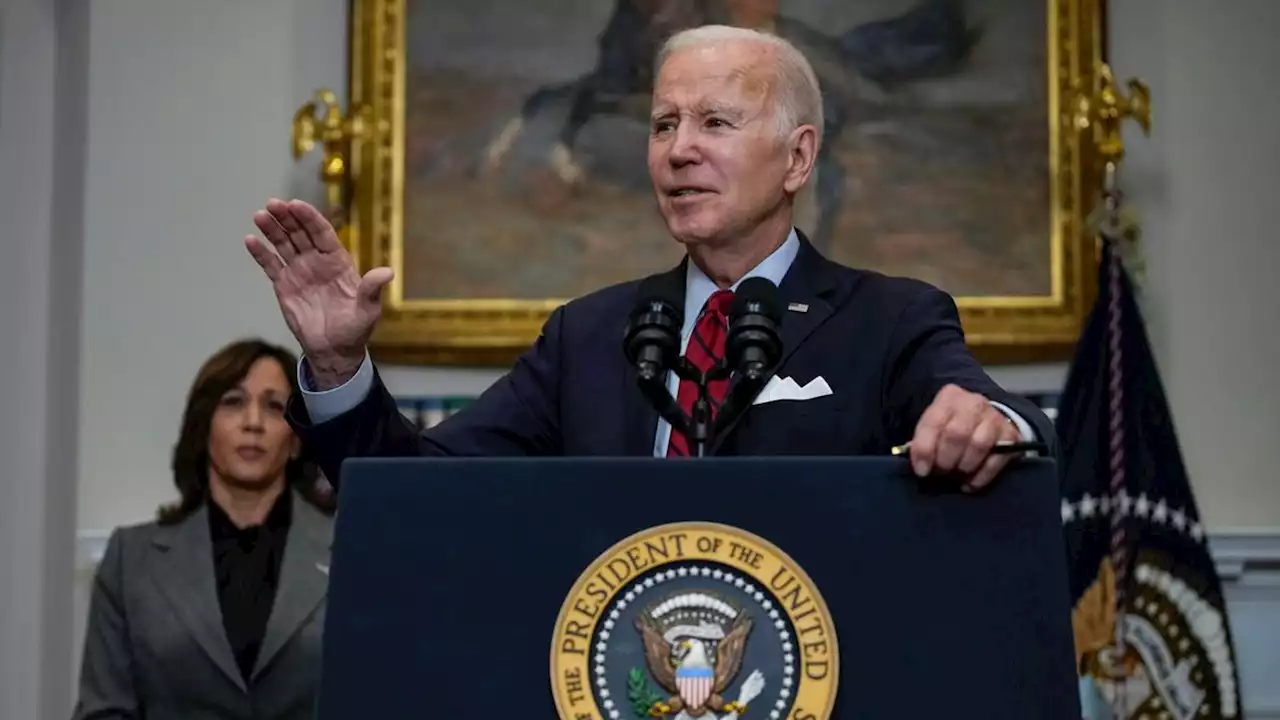 Biden delivers remarks on economy after key report shows U.S. inflation easing