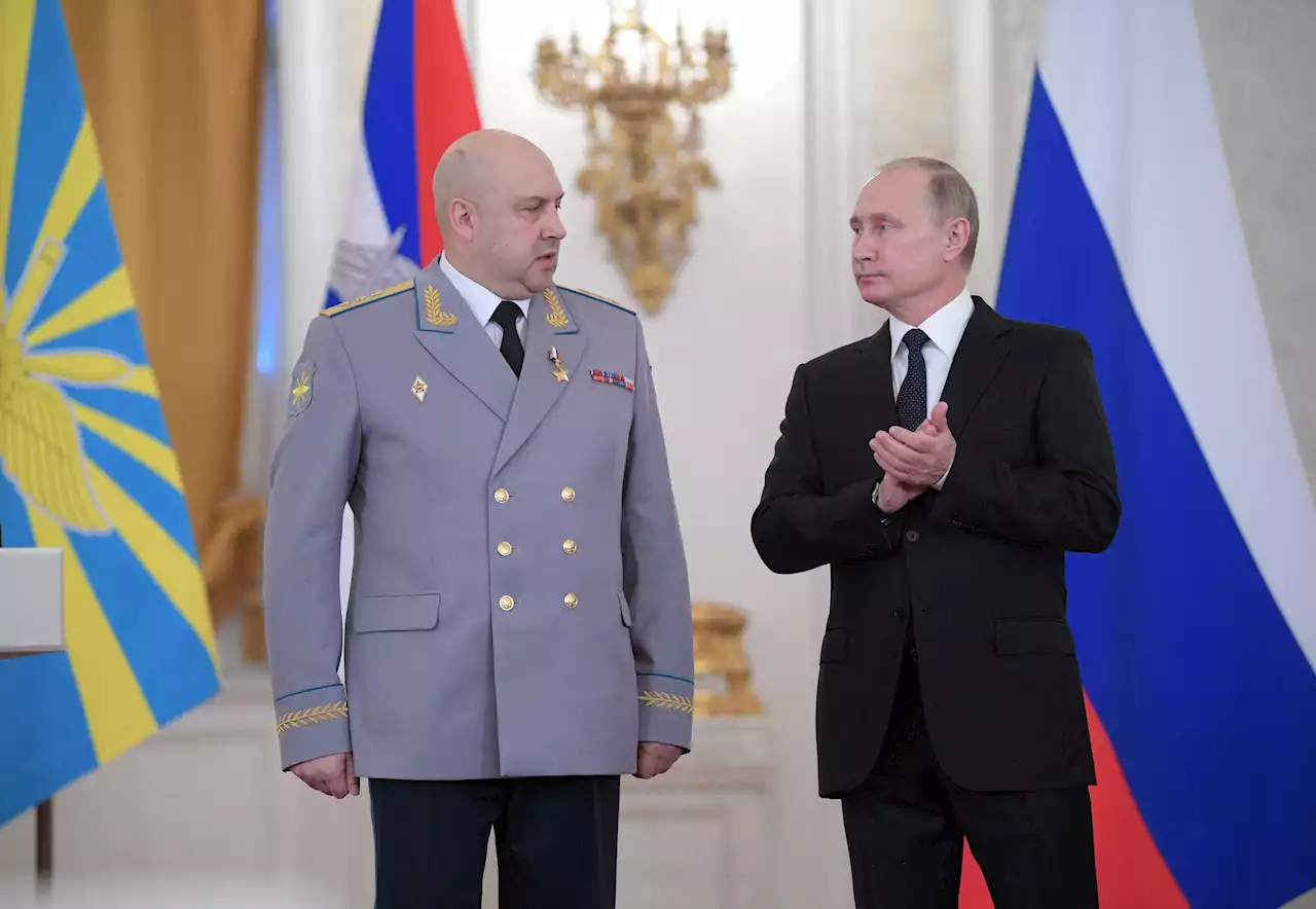 Putin demotes commander of his forces in Ukraine to deputy role after 3 months on the job