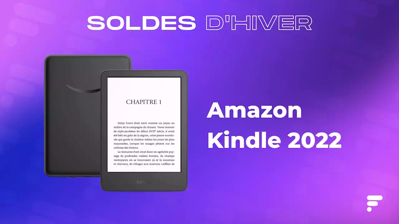 Kindle 2022 : la nouvelle liseuse d'Amazon profite des soldes pour déjà baisser de prix