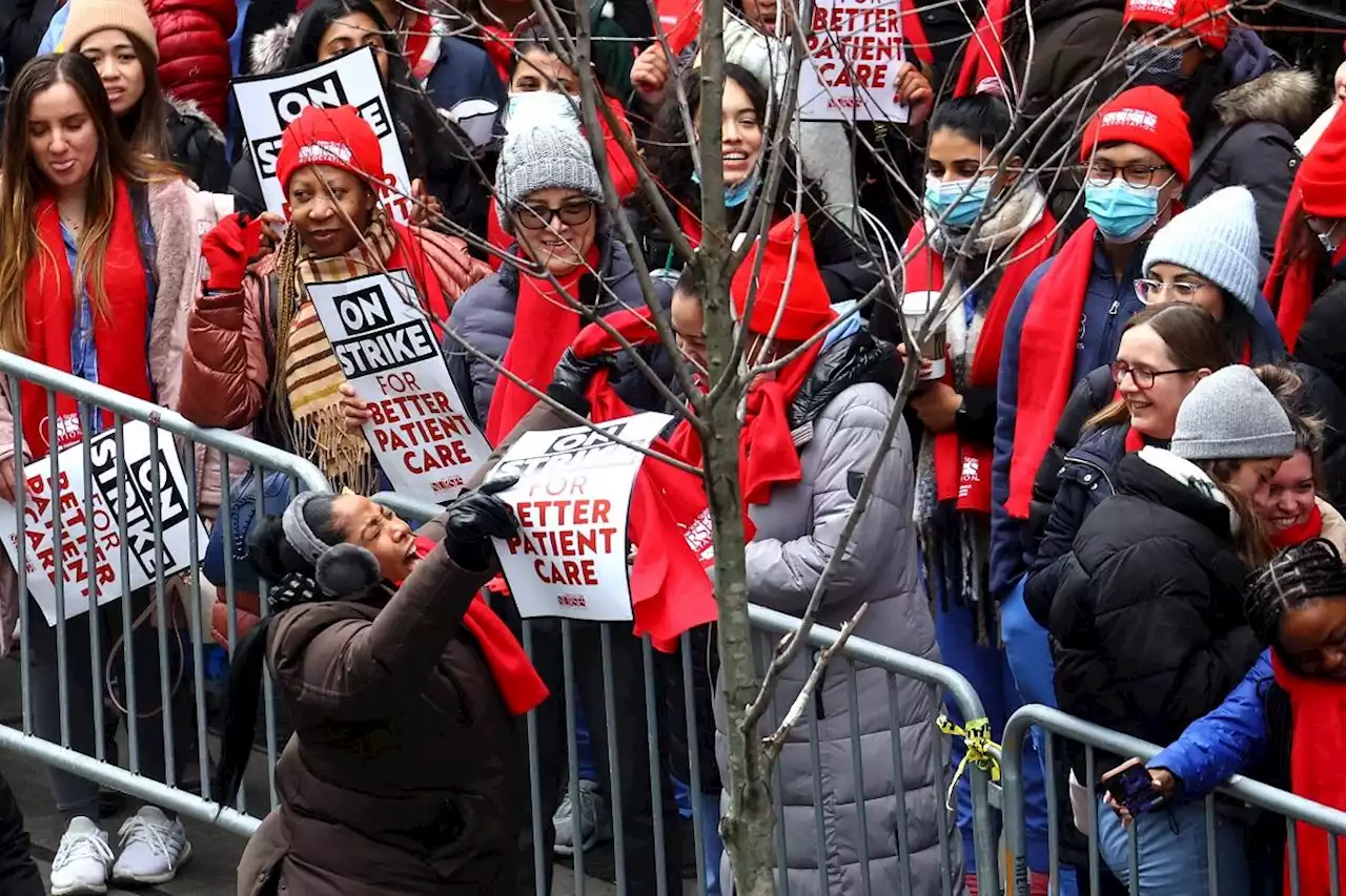 New York nurses end strike after reaching deals with hospitals on staffing