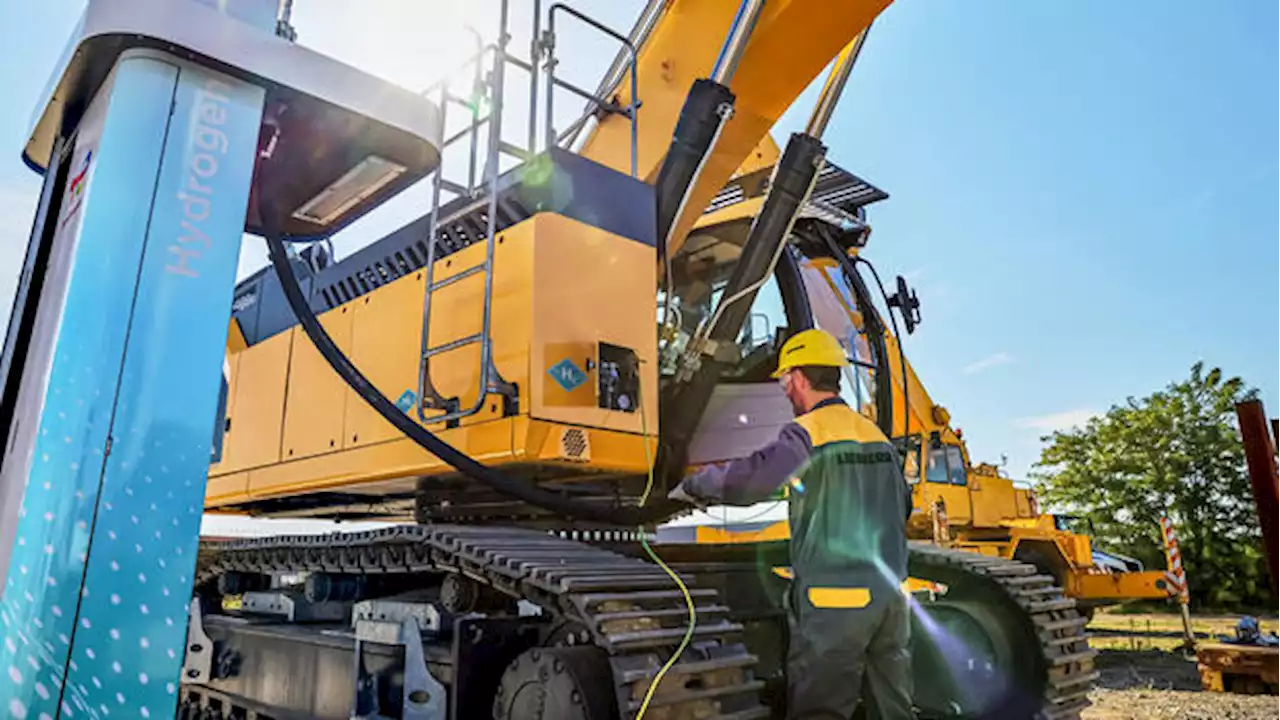 Bauindustrie: Wasserstoffbagger und Teleoperation – Liebherr plant für die Baustelle der Zukunft