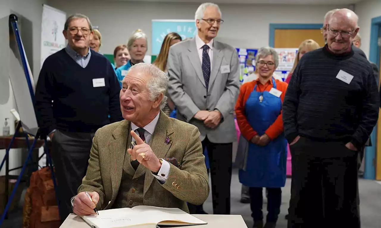 King Charles is all smiles for first public engagement of the year