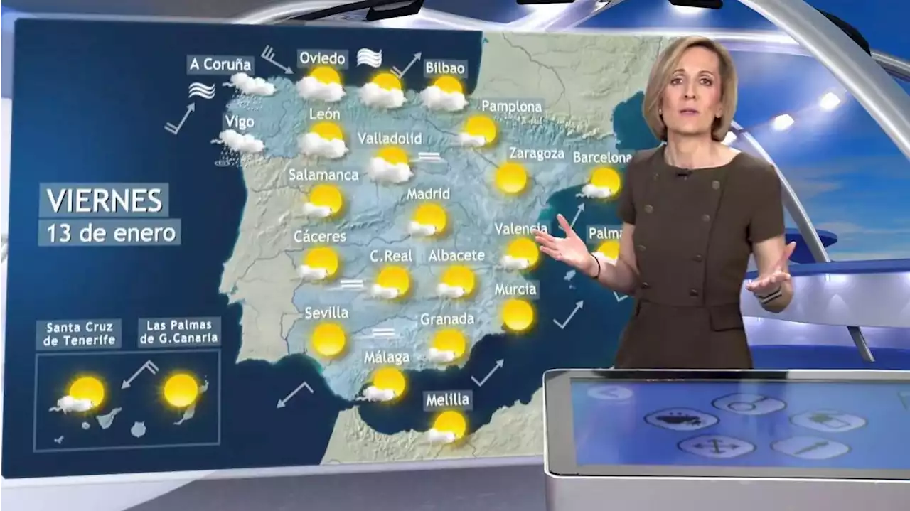 Un frente rozará el norte de España el viernes y la niebla afectará al resto