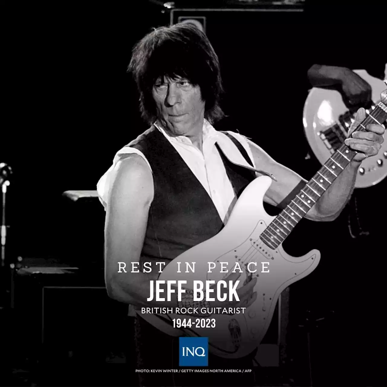 Rock guitar master Jeff Beck dead at 78