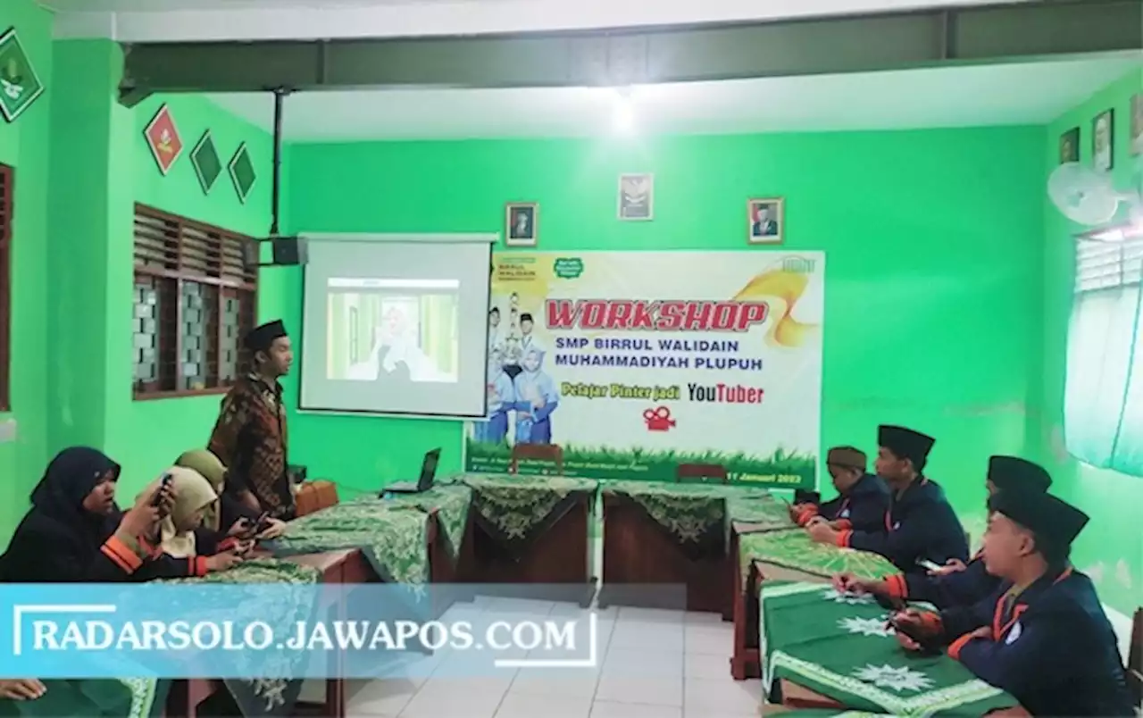 SMP Birrul Walidain Muhammadiyah Plupuh Bekali Siswa Jadi Content Creator