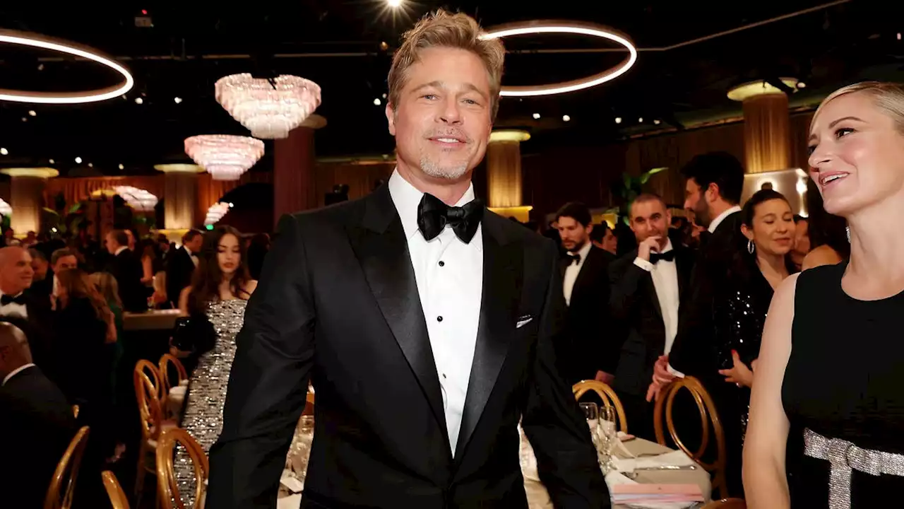 'Brad Pitt Is an Abuser' Trends on Twitter After Celebs Drooled Over Him at the Golden Globes