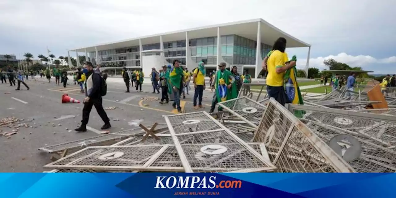 Putra Bolsonaro Sempat Bertemu Trump Pasca-kalah Pemilu, Gagas Protes Seperti Capitol