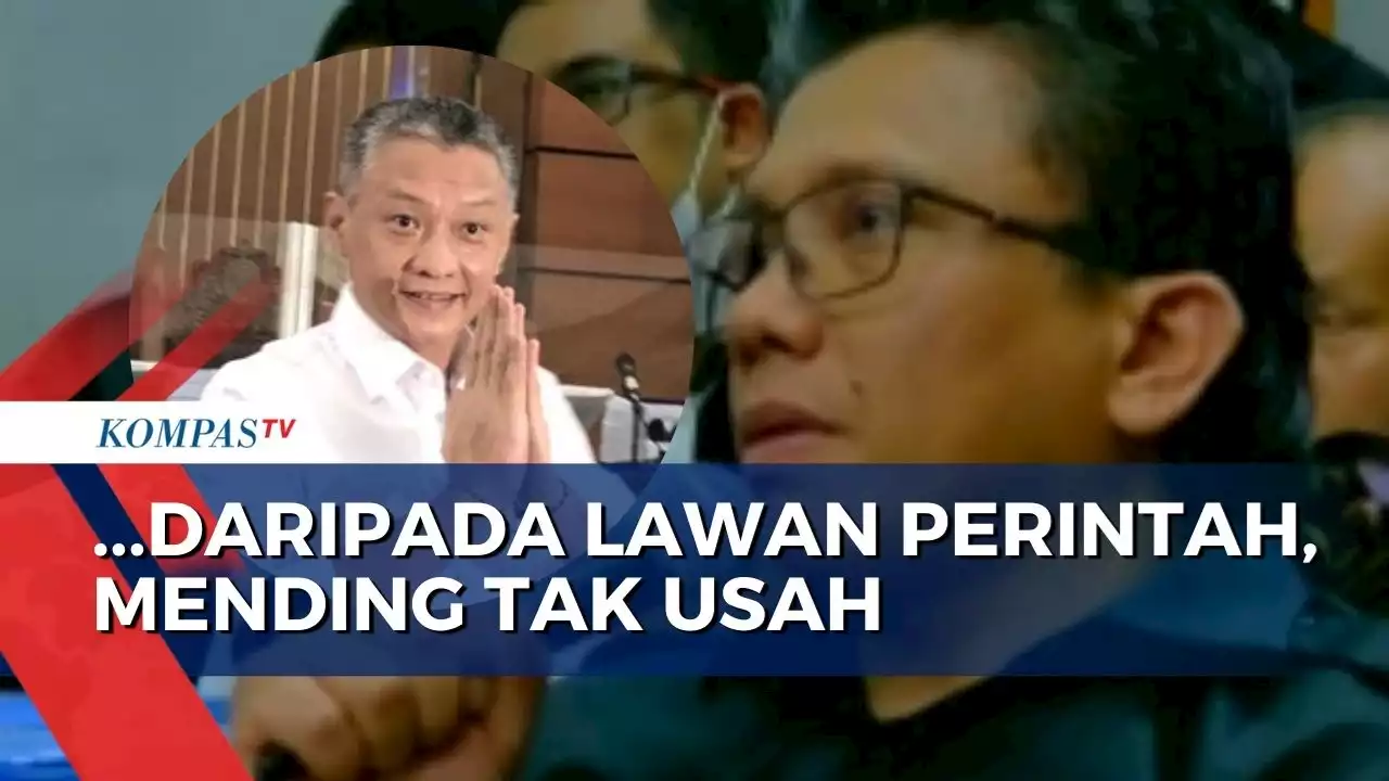 Khawatir Hendra Kurniawan Tak Turuti Perintah, Sambo: Daripada Melawan, Mending Tak Usah Diberitahu