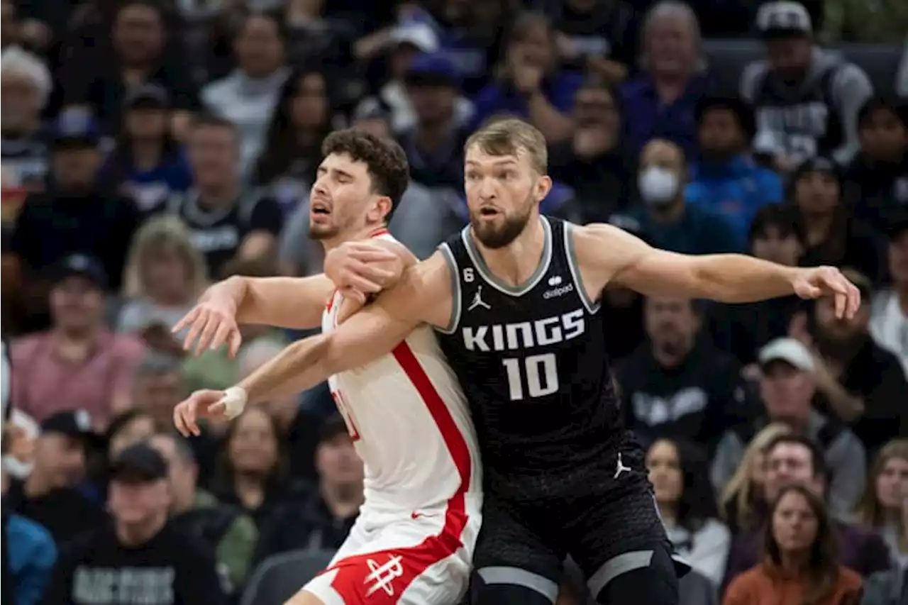 Sabonis nearly has triple-double, Kings top skidding Rockets