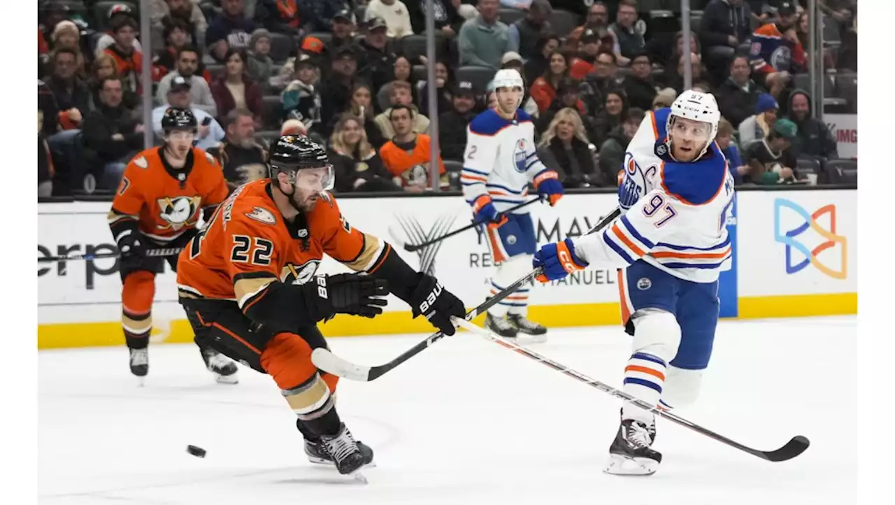 Struggling Ducks fall to Connor McDavid, Oilers