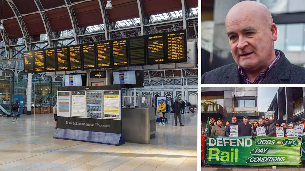 Light at the end of the tunnel? RMT union working 'towards a revised offer' after talks progress to end strike action