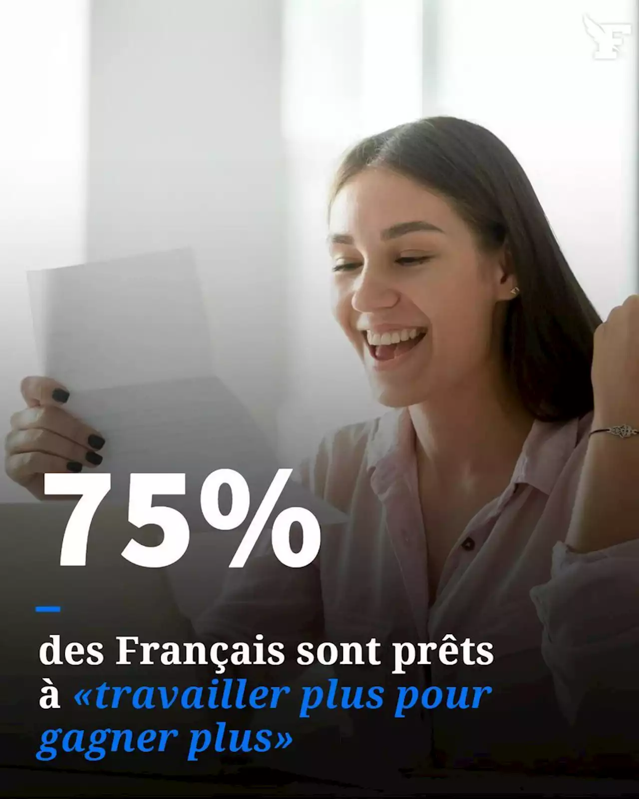 «Travailler plus pour gagner plus», la philosophie de 75% des Français