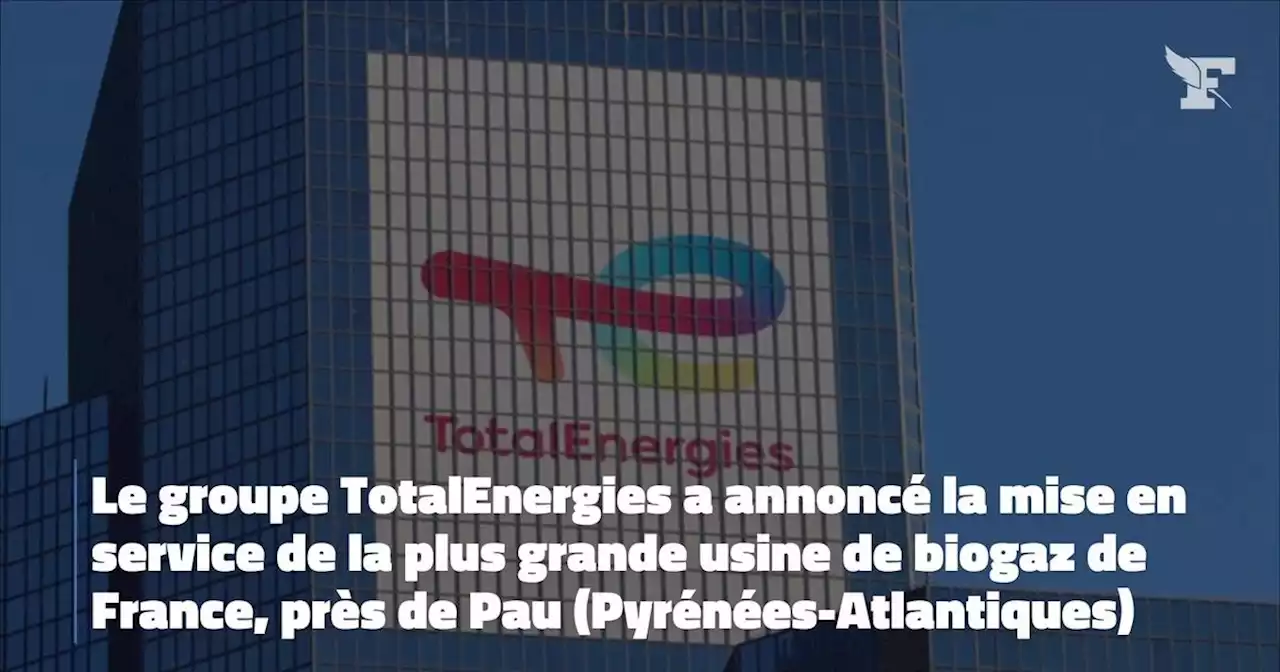 TotalEnergies met en service la plus grande usine française de biogaz