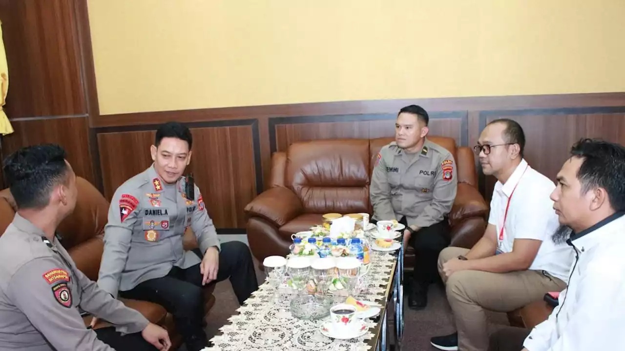 Silaturahmi Kapolda Kaltara dan Ketua Perkemi Provinsi Kaltara, Jalin Sinergitas Kamtibmas