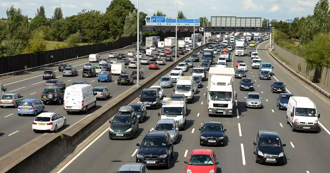 M6 closure as three-vehicle crash causes long delays - live updates