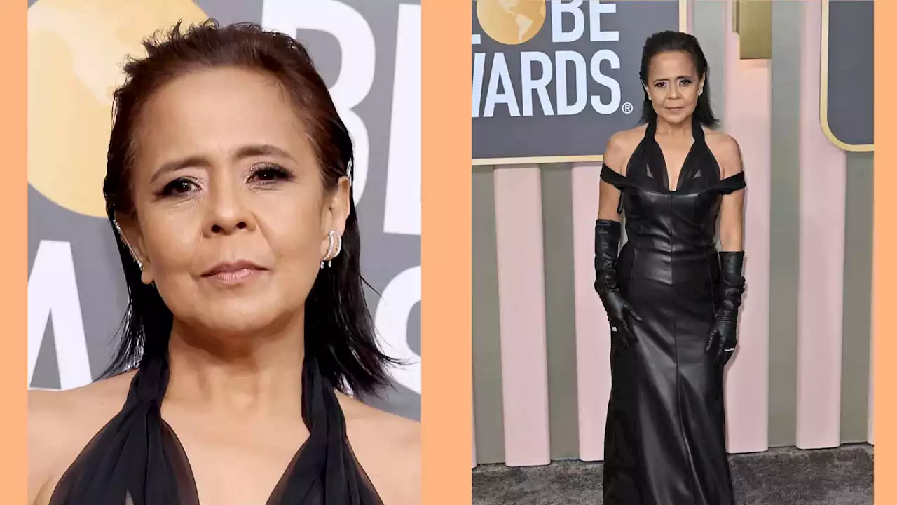 Dolly de Leon brings an edge to the Golden Globes with her look